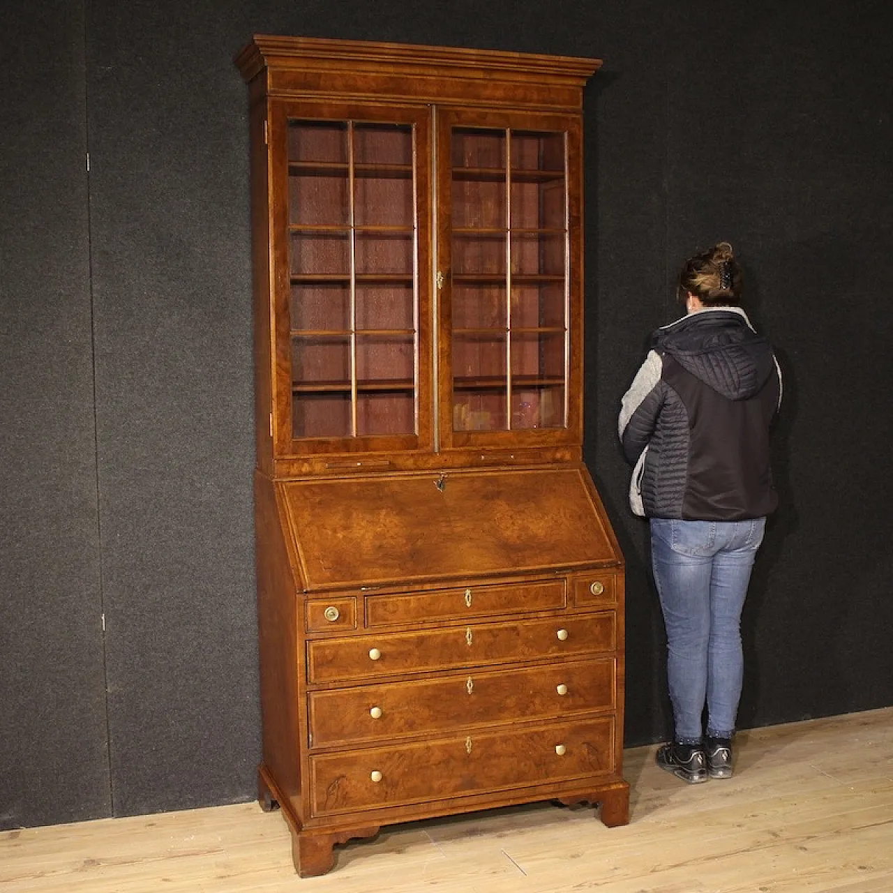English Georgian style trumeau, 20th century 3