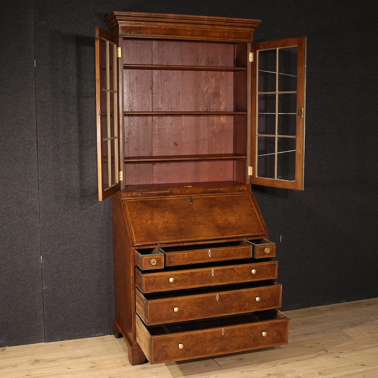 English Georgian style trumeau, 20th century 5