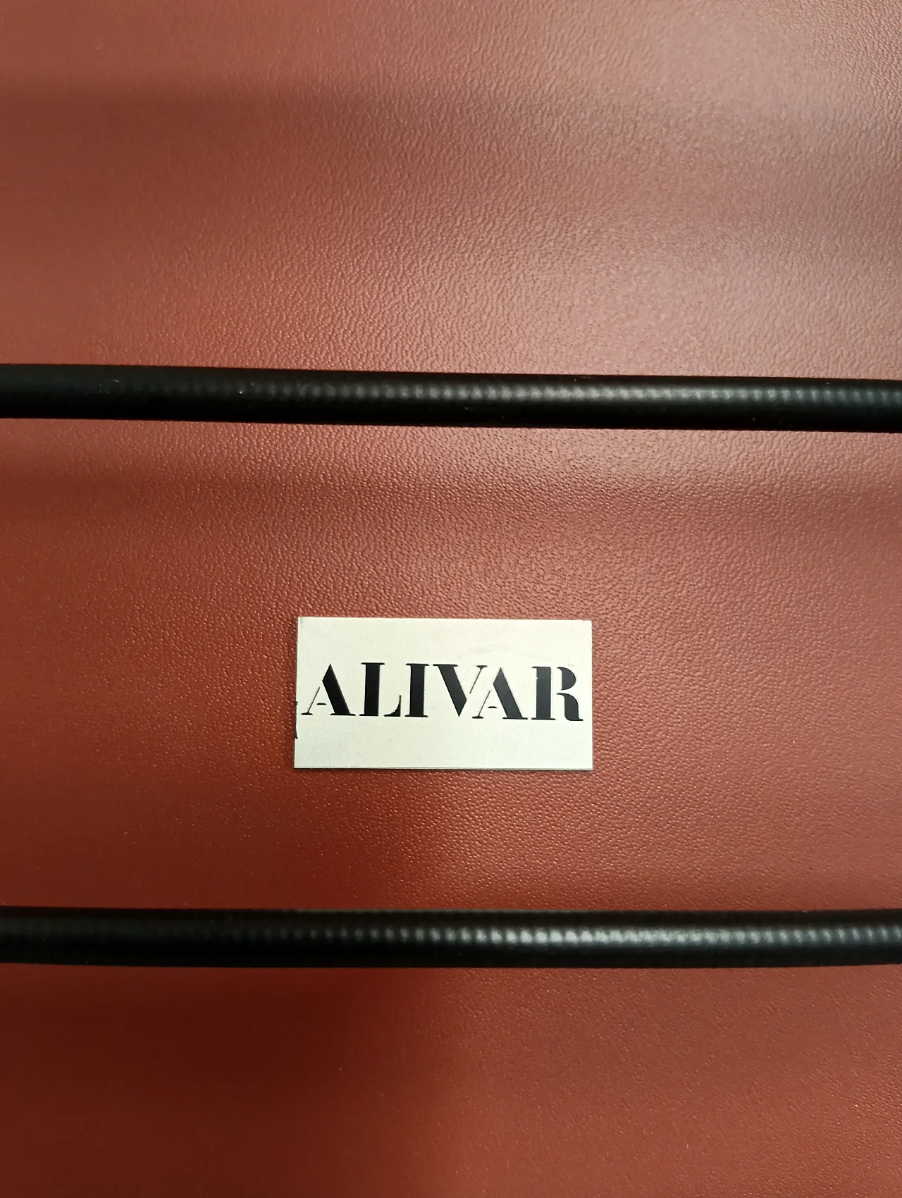 Pair of LC1 armchairs by Alivar in Cognac leather, 2000s 116