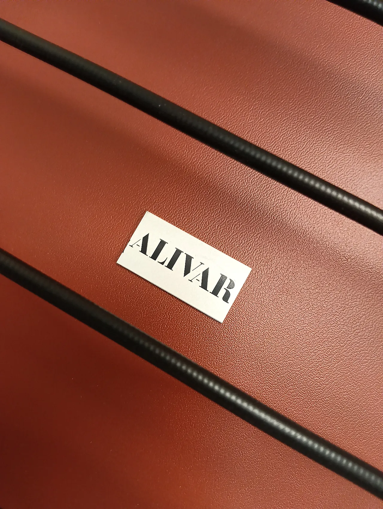 Pair of LC1 armchairs by Alivar in Cognac leather, 2000s 117
