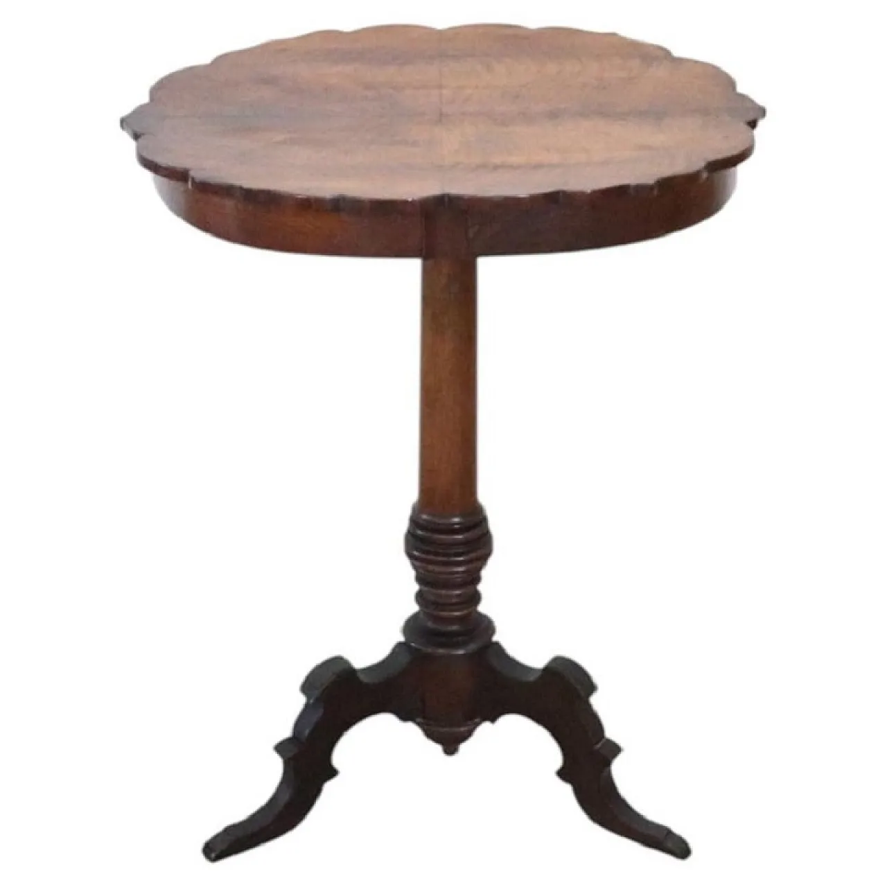 Walnut coffee table, 19th century 1