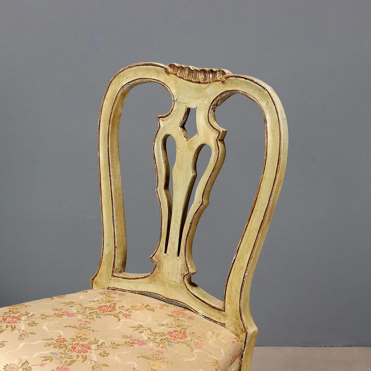 4 chairs in Baroque style, 19th century 5