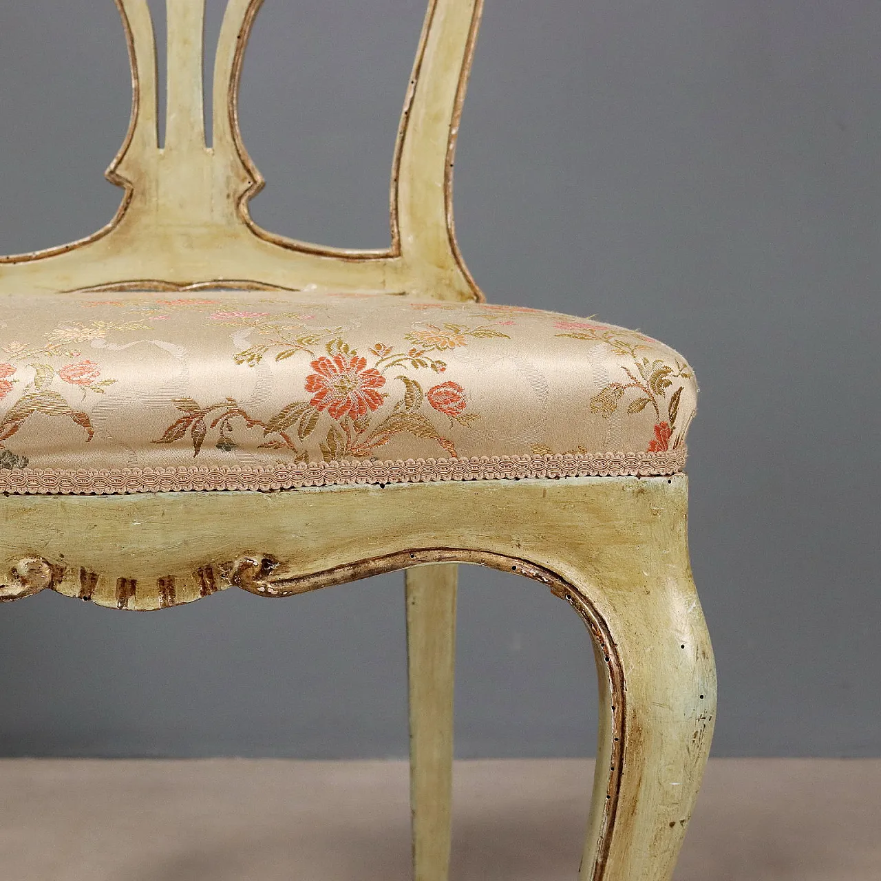 4 chairs in Baroque style, 19th century 6