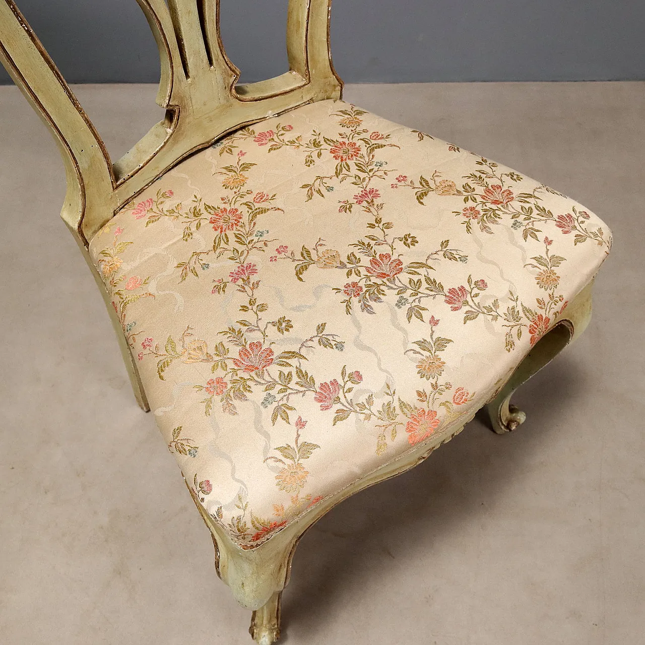 4 chairs in Baroque style, 19th century 8