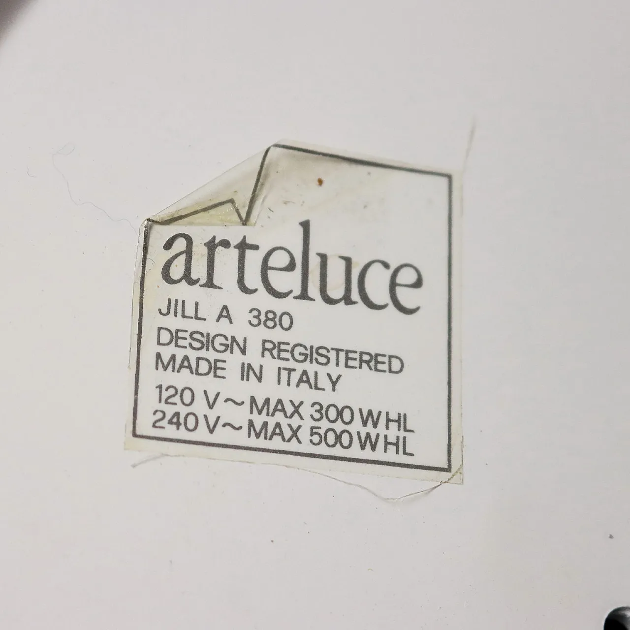 Jill lamp by Arteluce, 1980s 9