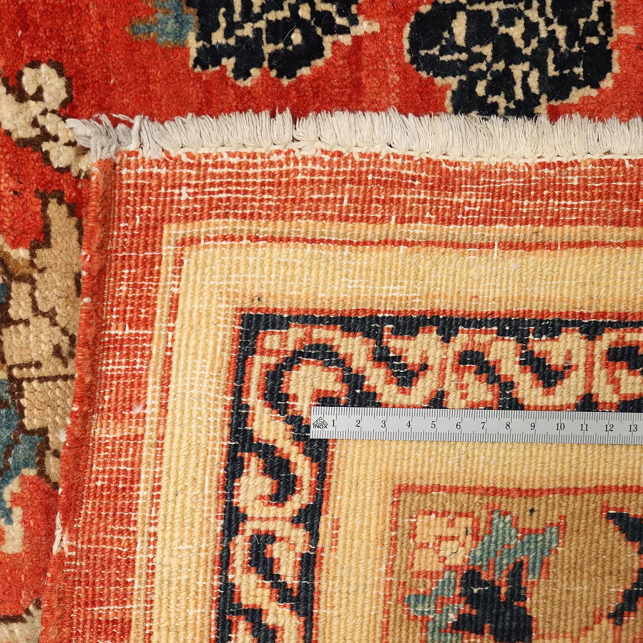 Herat wool rug, fine knot and handcrafted, 20th century 9