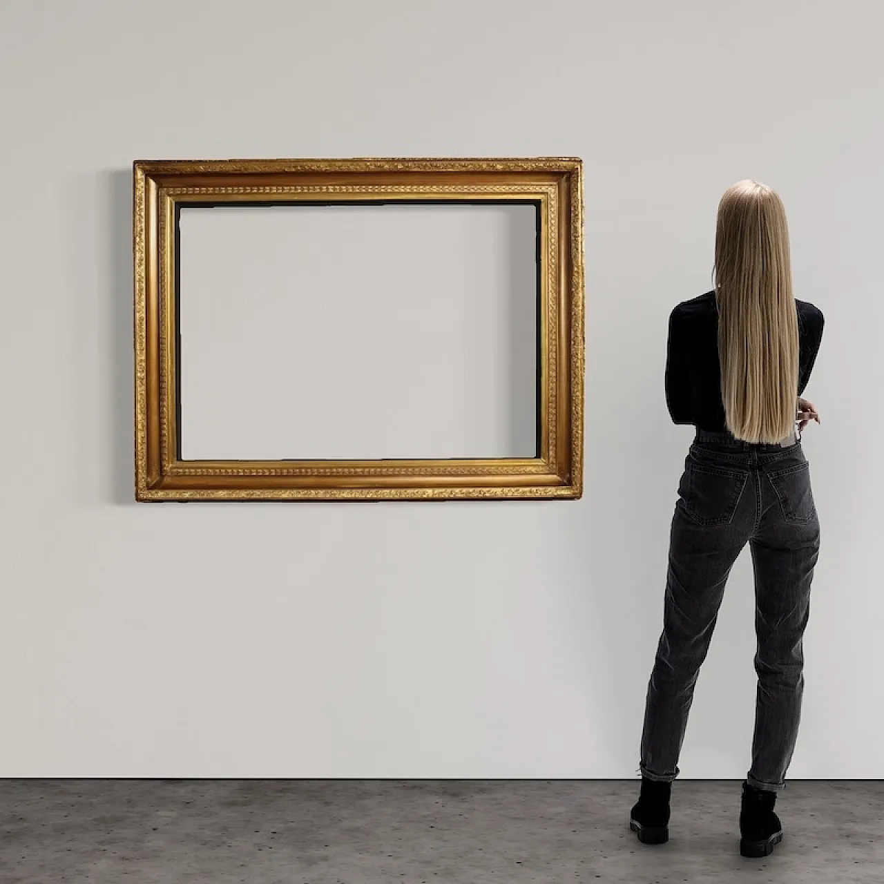 Gilt Spanish frame, 20th century 2