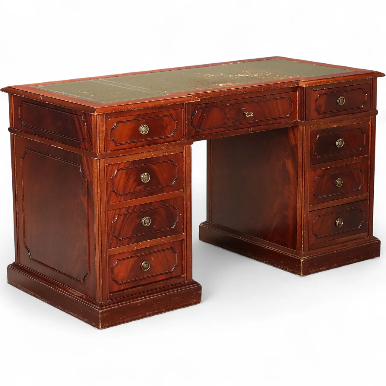 Mahogany desk, 20th century 10