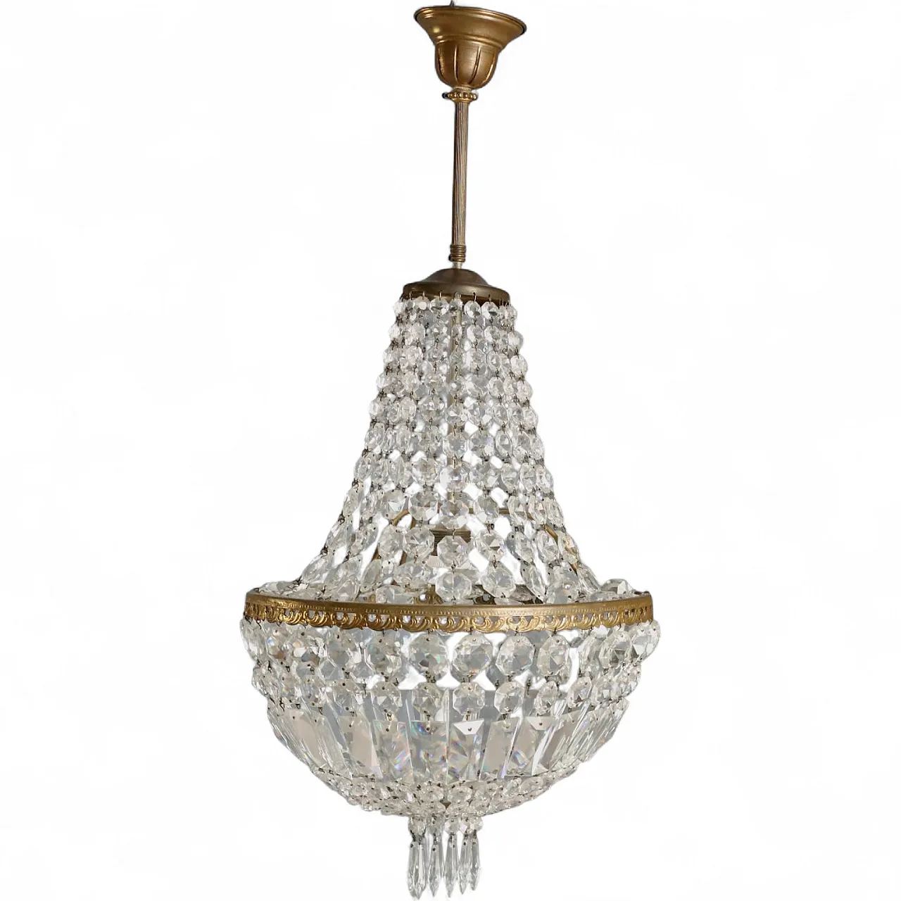 Hot air balloon chandelier, 19th century 11