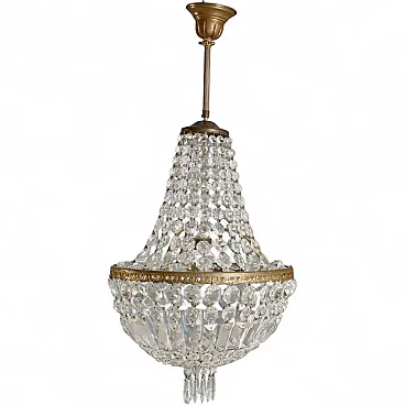 Hot air balloon chandelier, 19th century