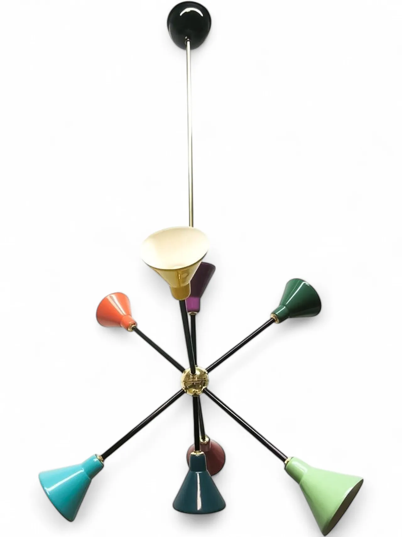 Metal Sputnik light, 1960s 17