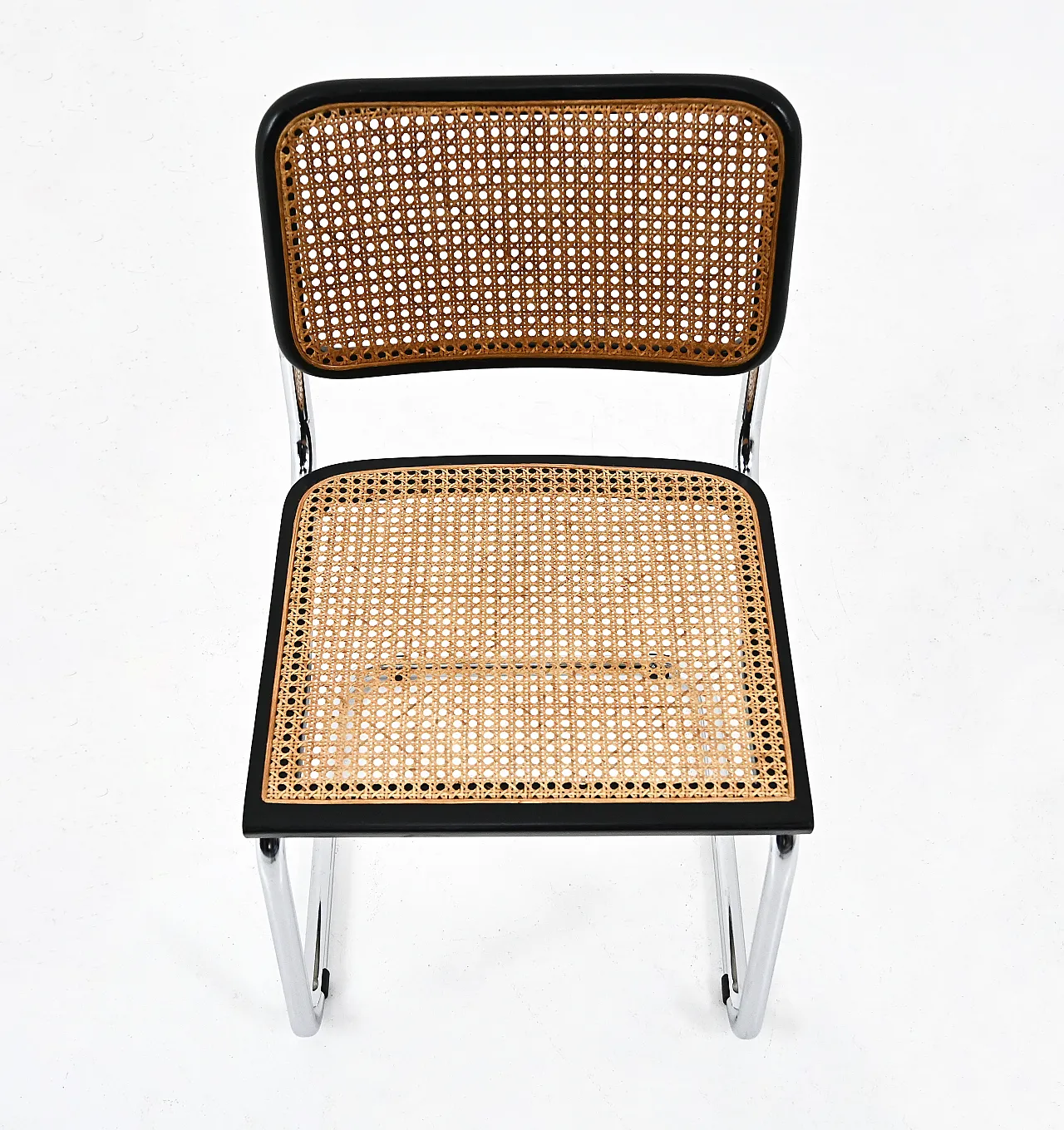 6 sedie da pranzo stile B32 di Marcel Breuer, 80s 8