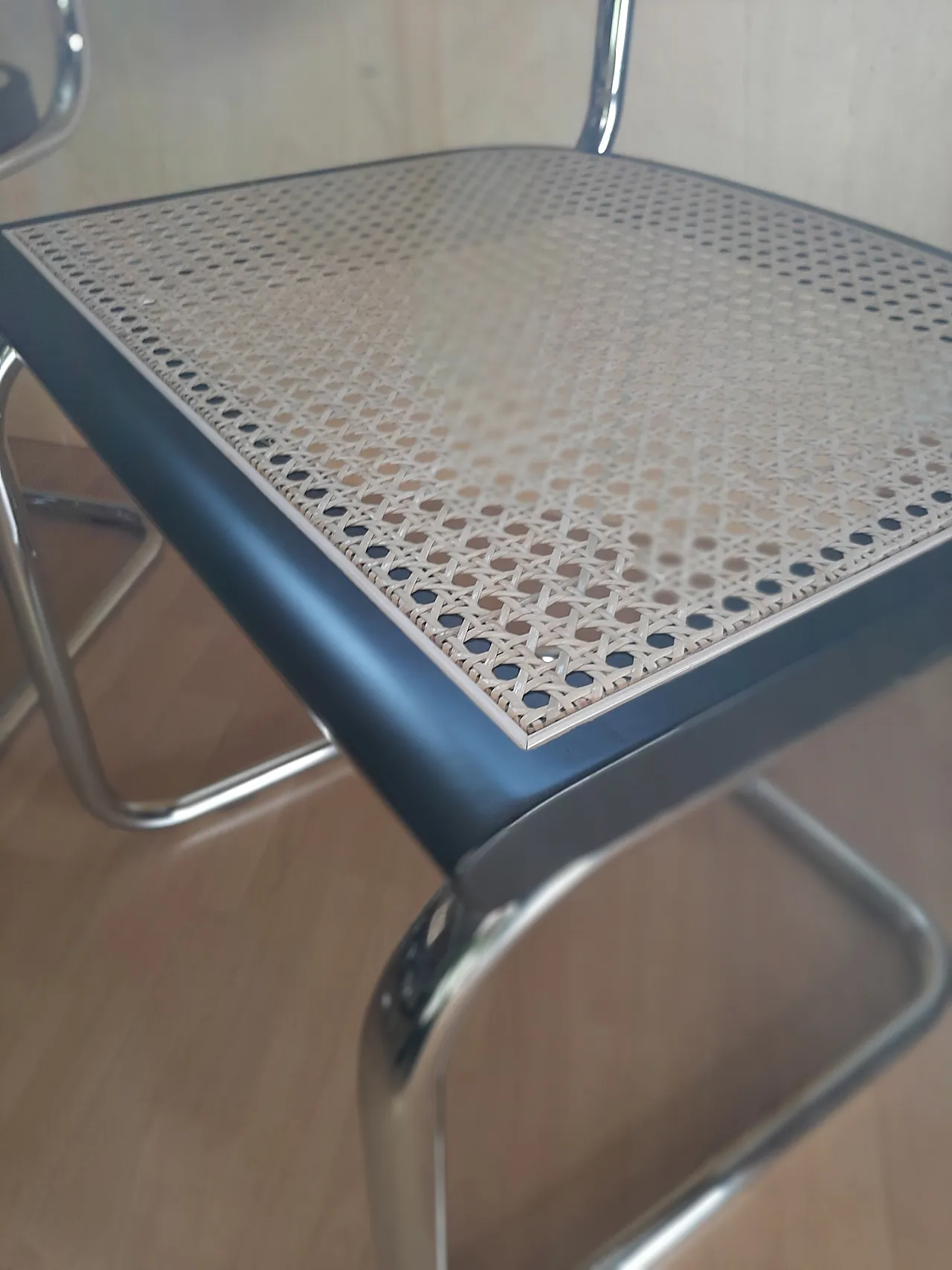 4 Sedie Ceca B32 in legno laccato nero di Mdf Italia, anni 2000 20