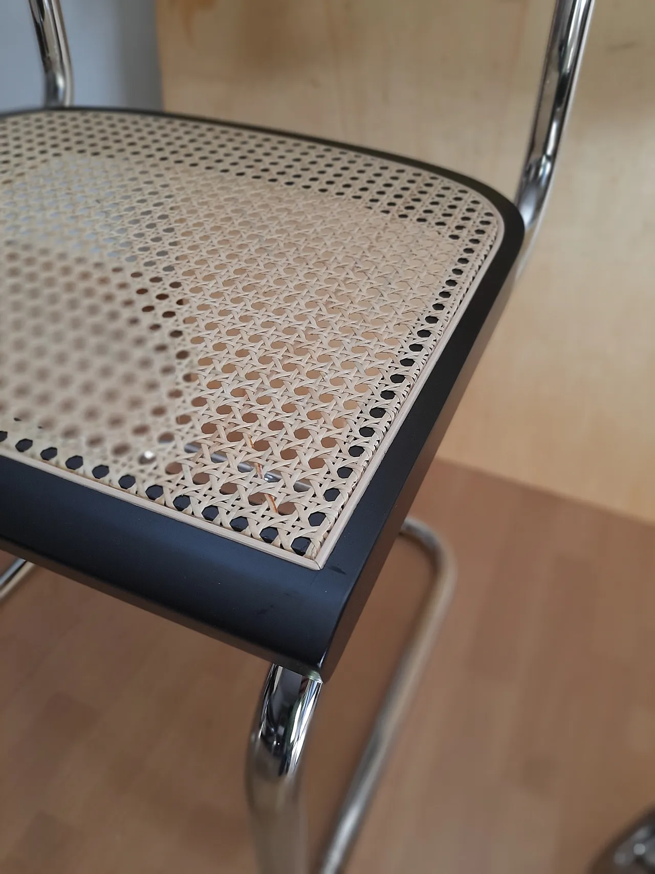 4 Sedie Ceca B32 in legno laccato nero di Mdf Italia, anni 2000 21