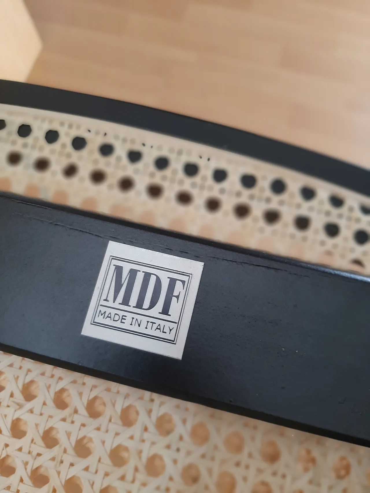 4 Sedie Ceca B32 in legno laccato nero di Mdf Italia, anni 2000 60