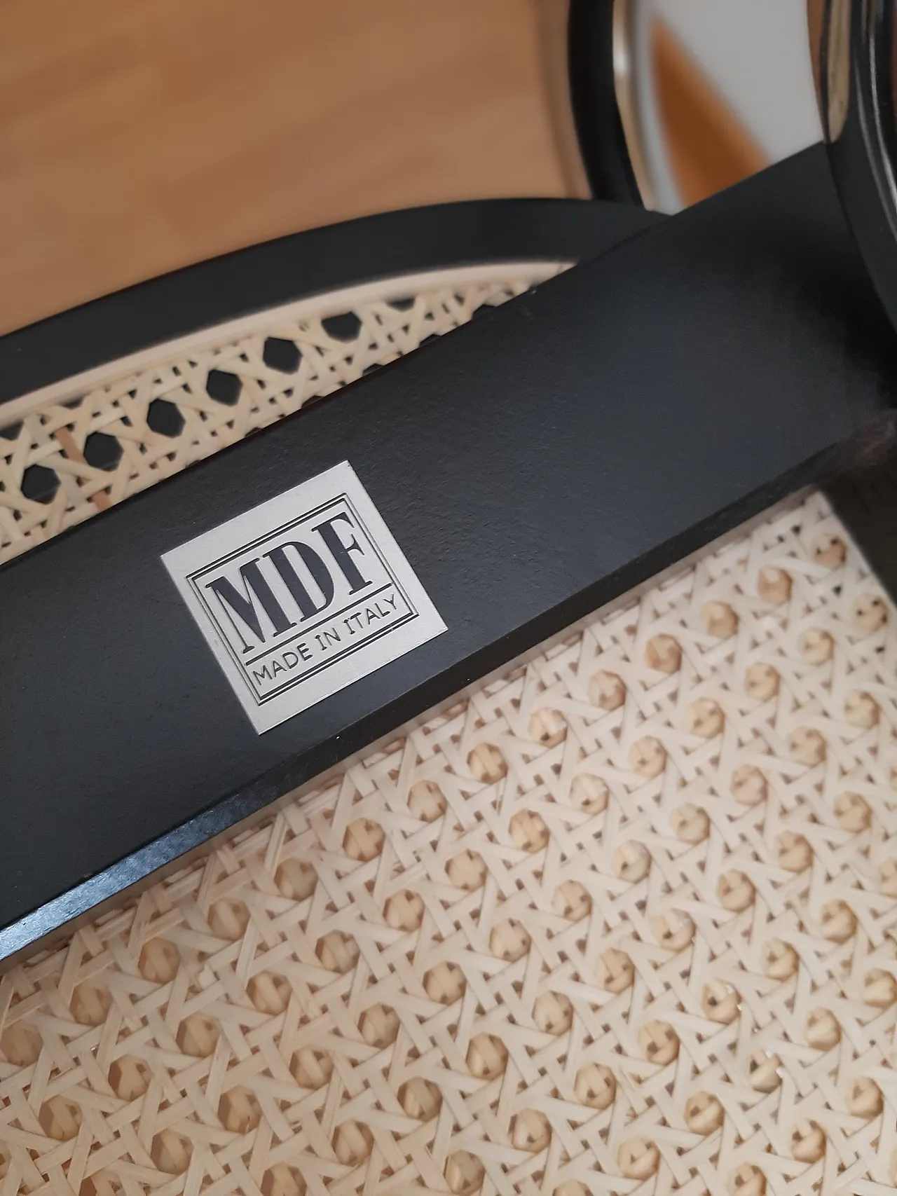 4 Sedie Ceca B32 in legno laccato nero di Mdf Italia, anni 2000 61