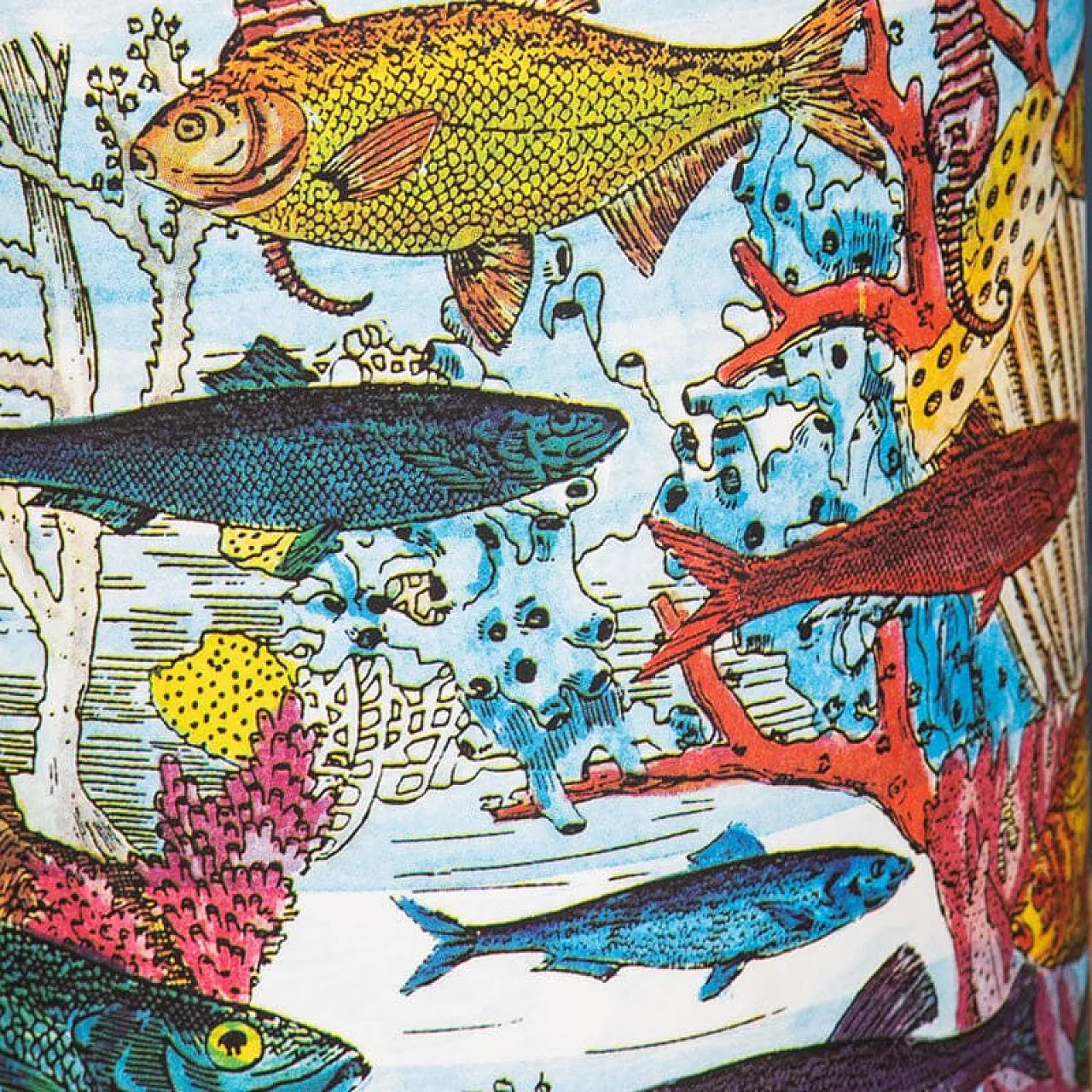 Aquarium floor lamp by Piero Fornasetti for Antonangeli, 1990s 7