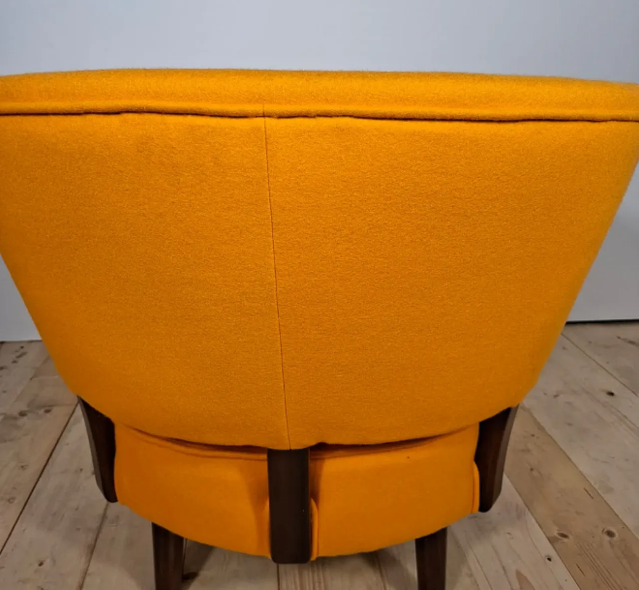 Poltrona di Aage Sattrup in teak, anni '60 2