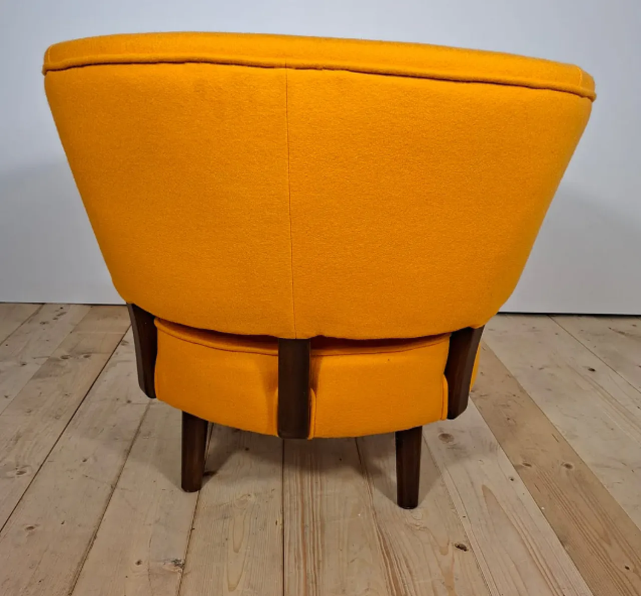 Poltrona di Aage Sattrup in teak, anni '60 4