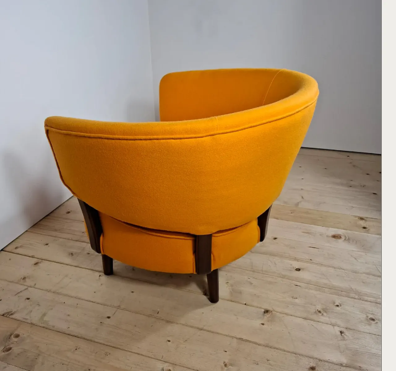 Poltrona di Aage Sattrup in teak, anni '60 7