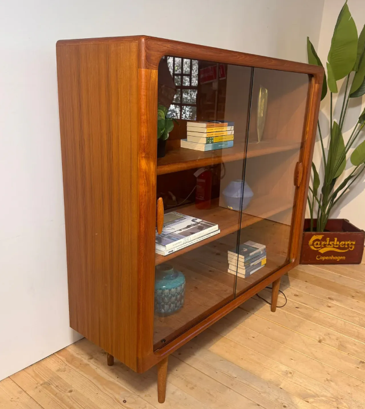 Libreria Dyrlund in teak, anni ’60 2