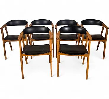 6 Sedie Sax Møbelfabrik, anni ’60
