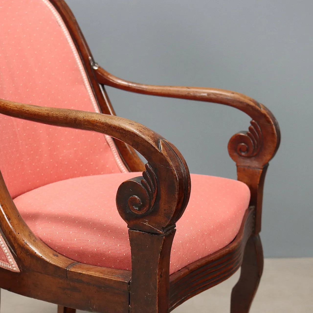 Pair of armchairs, 19th century 6