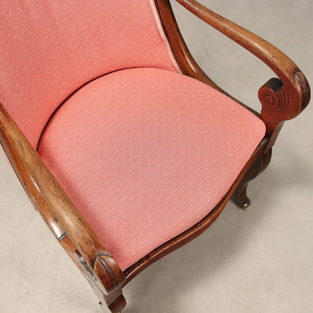 Pair of armchairs, 19th century 9