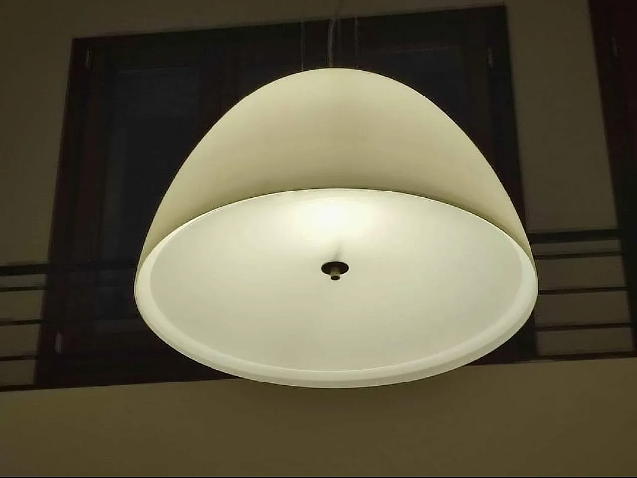 Pair of Willy Glass 60 ceiling lamps by Enzo Panzeri, 2000s 7