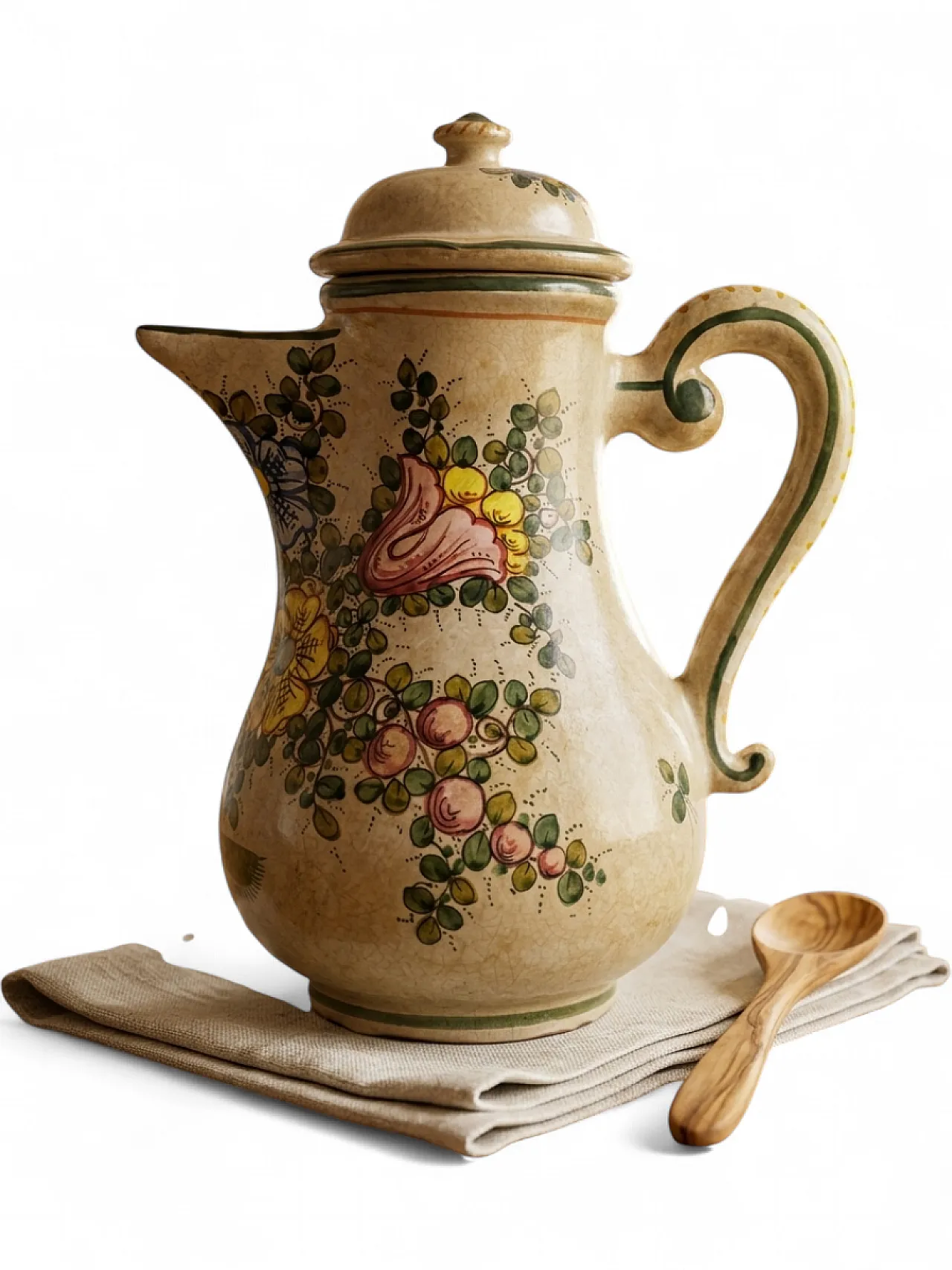Deruta jug hand painted 8