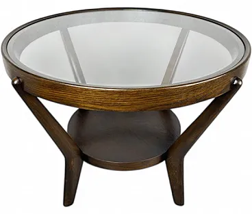 Coffee table by Kropáček & Koželka Night Saturn - 1950s