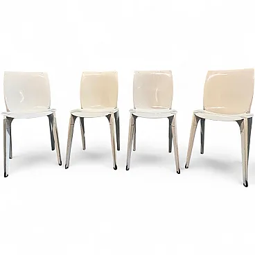 4 Lambada chairs by Marco Zanuso for Gavina 70s