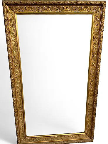 Frame in tablet and gold leaf,  19th century