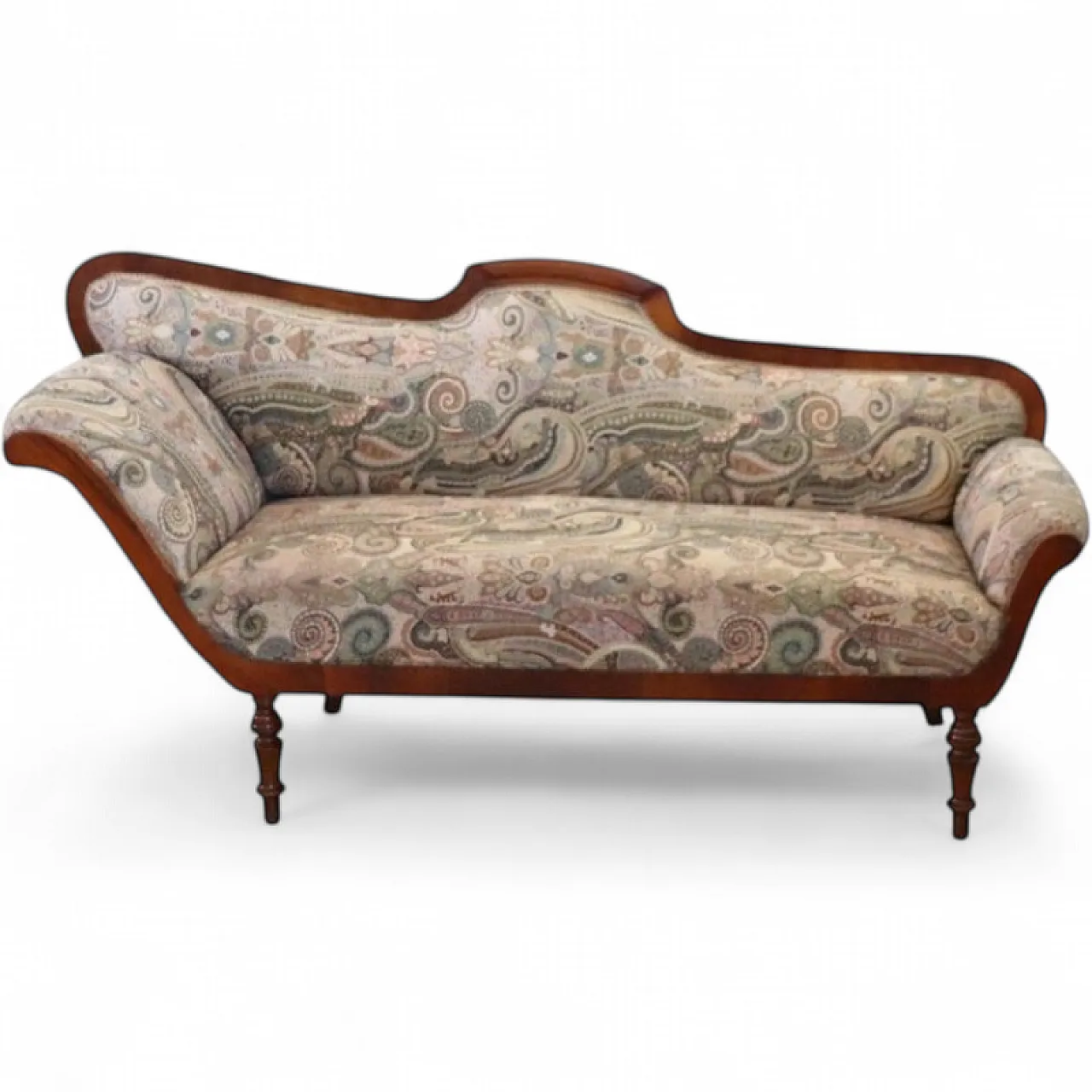 Chaise Longue antica in noce, '800 12