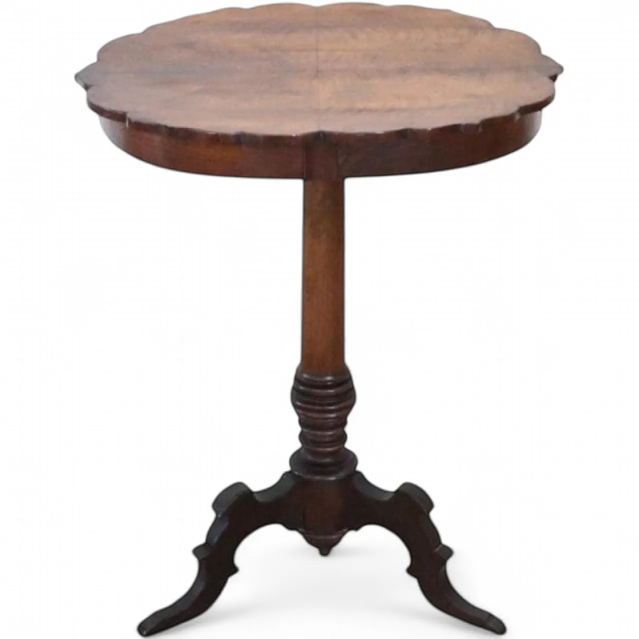 Walnut coffee table, 19th century 11