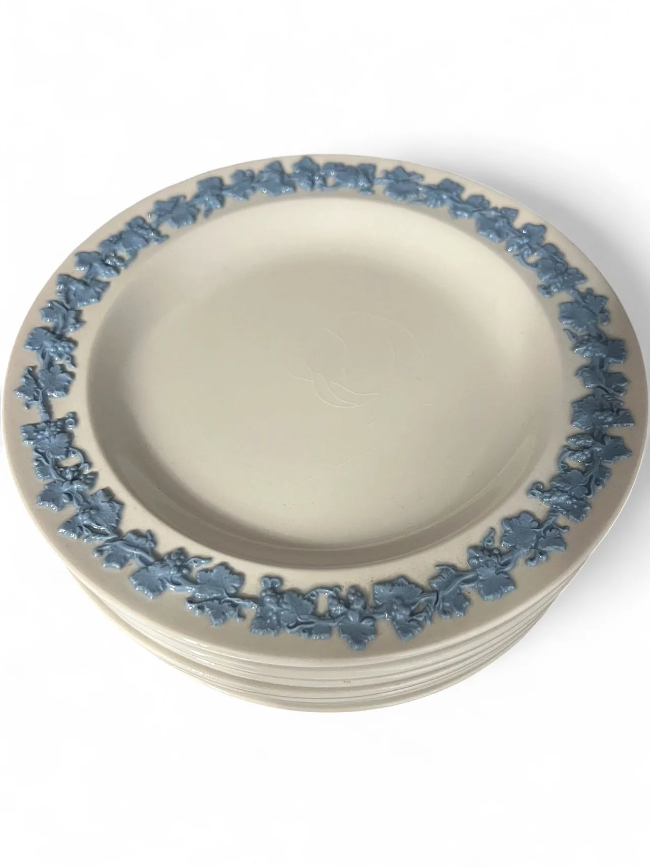 Set 10 Piatti Dolce Wedgwood Embossed Queensware 4