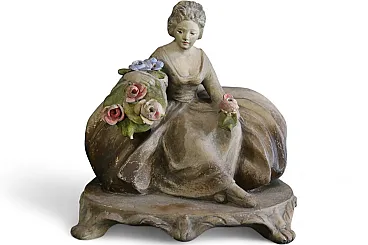 Ceramica di Angelo Bonati Parma galanteria, '800