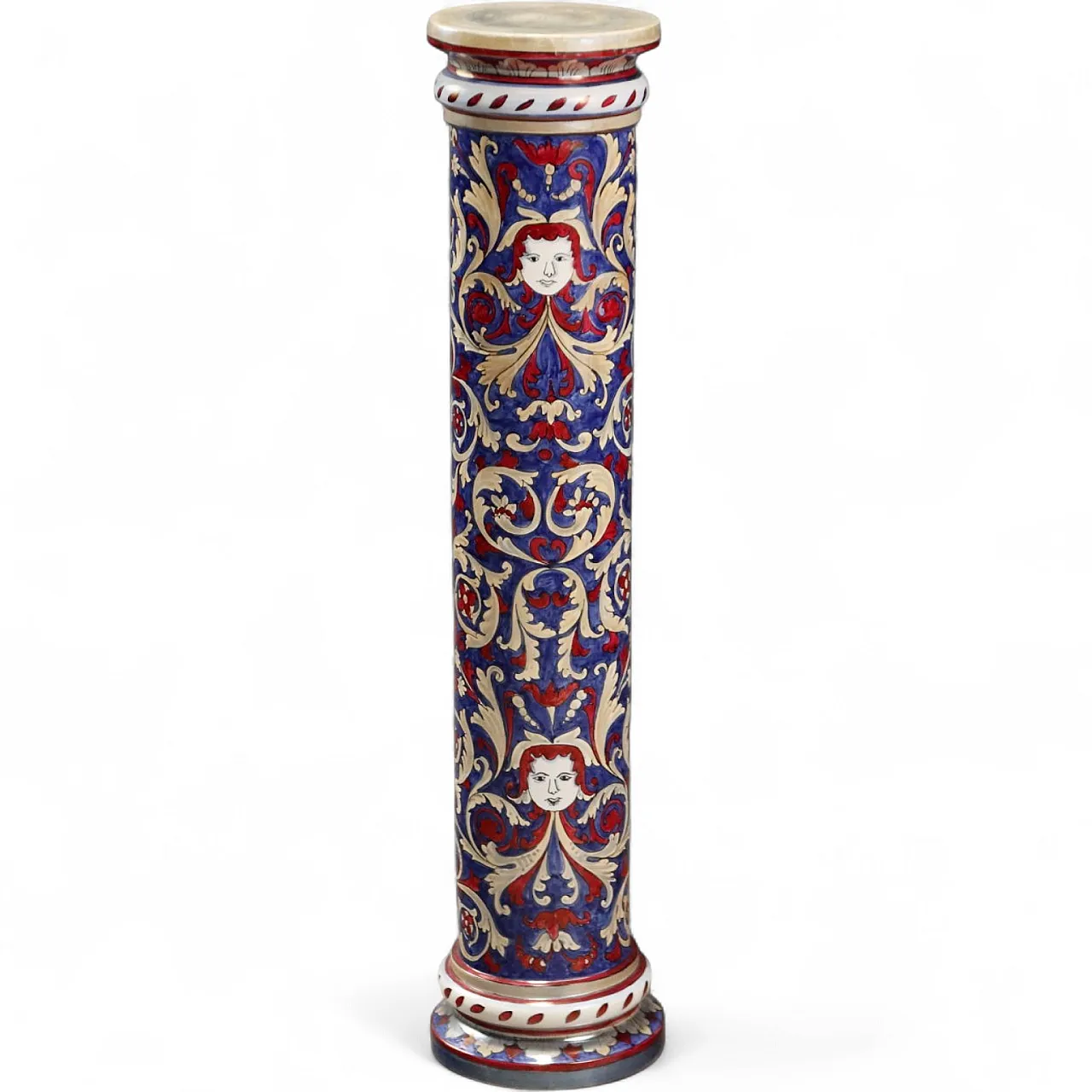 Luster Majolica Column I.C.A.P., 20th century 11