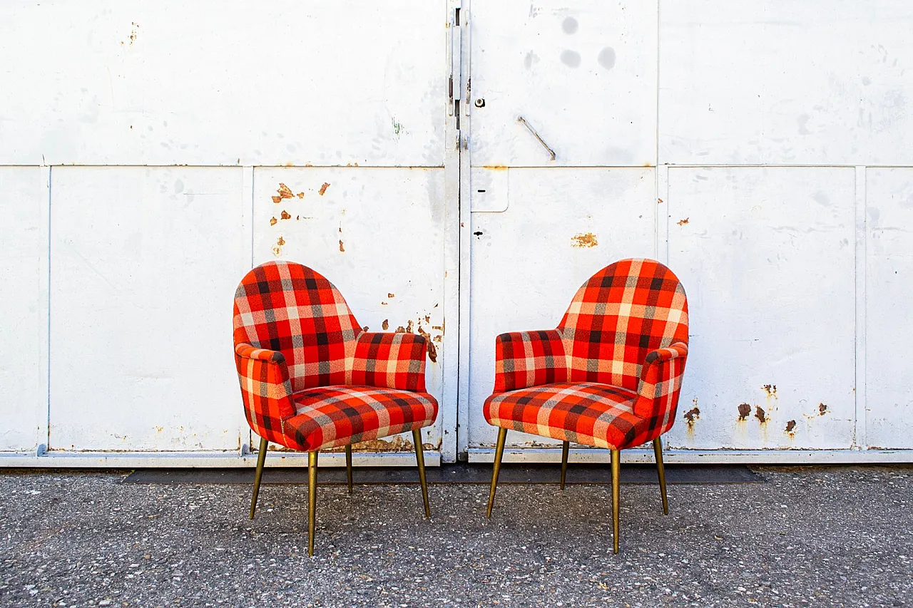 Pair of armchairs from Arflex, 1960s 2