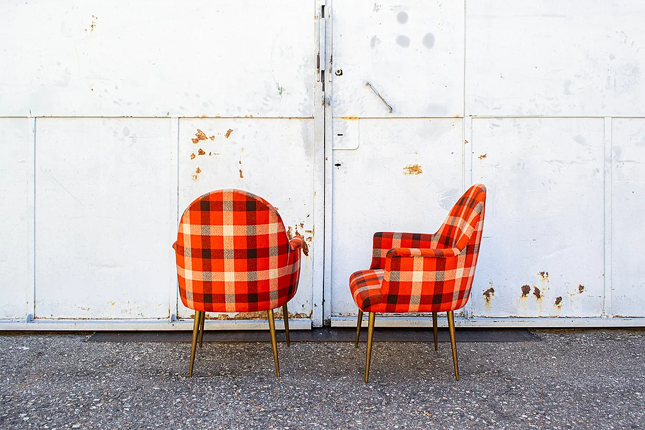 Pair of armchairs from Arflex, 1960s 3
