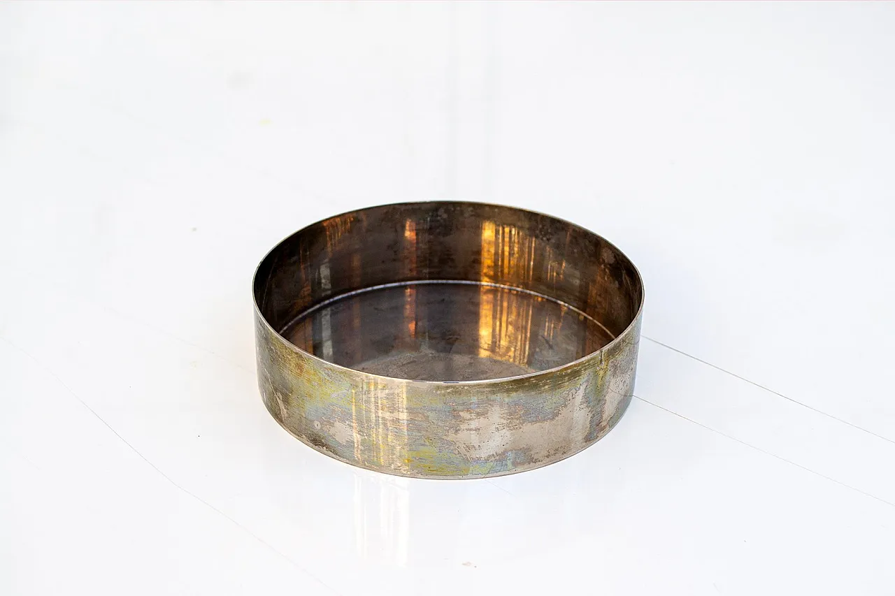 Handmade silver-plated metal cocktail set from Cassetti, 1970s 7