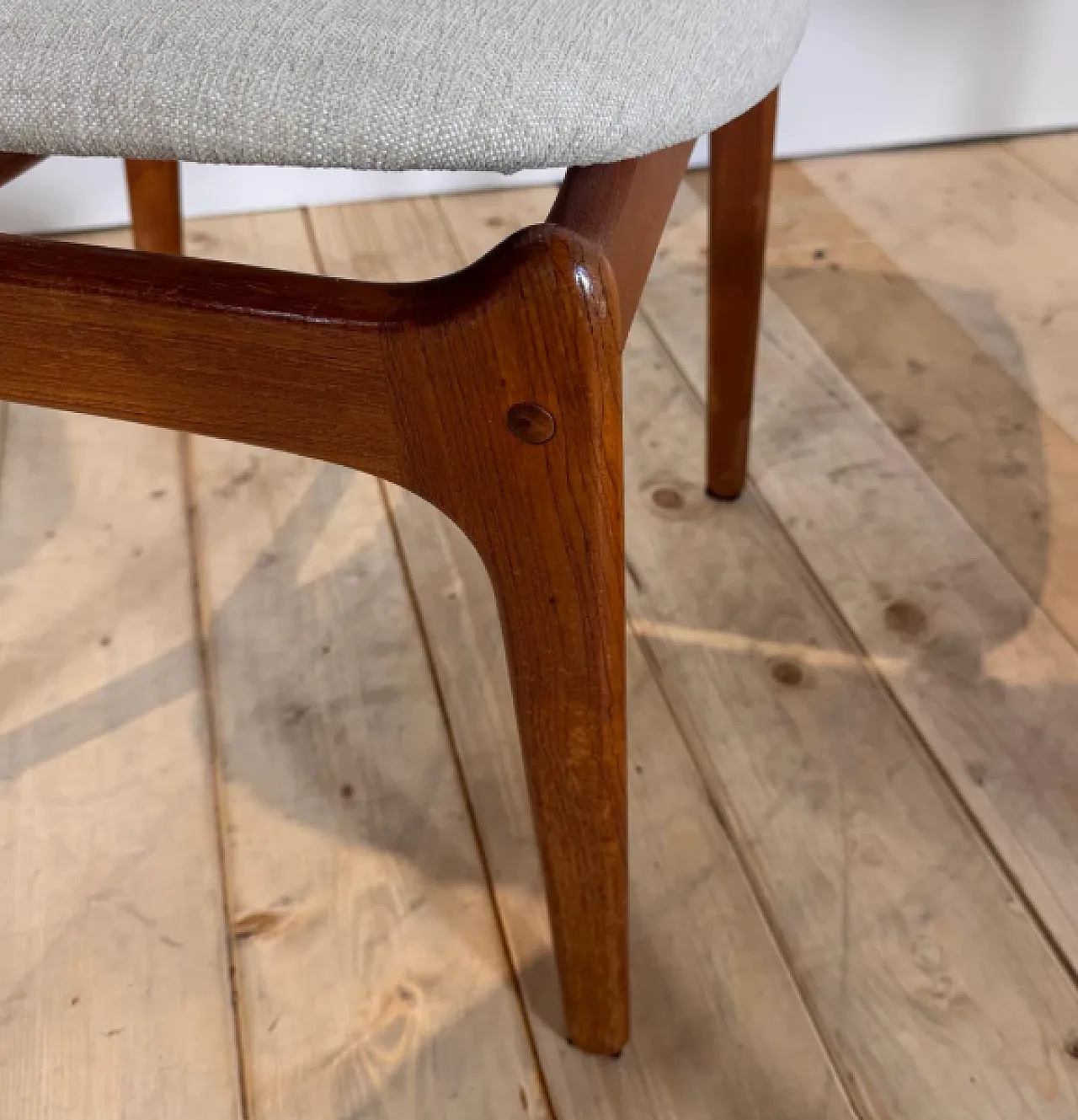 4 Chairs by Kai Kristiansen in Teak, 1960s 6