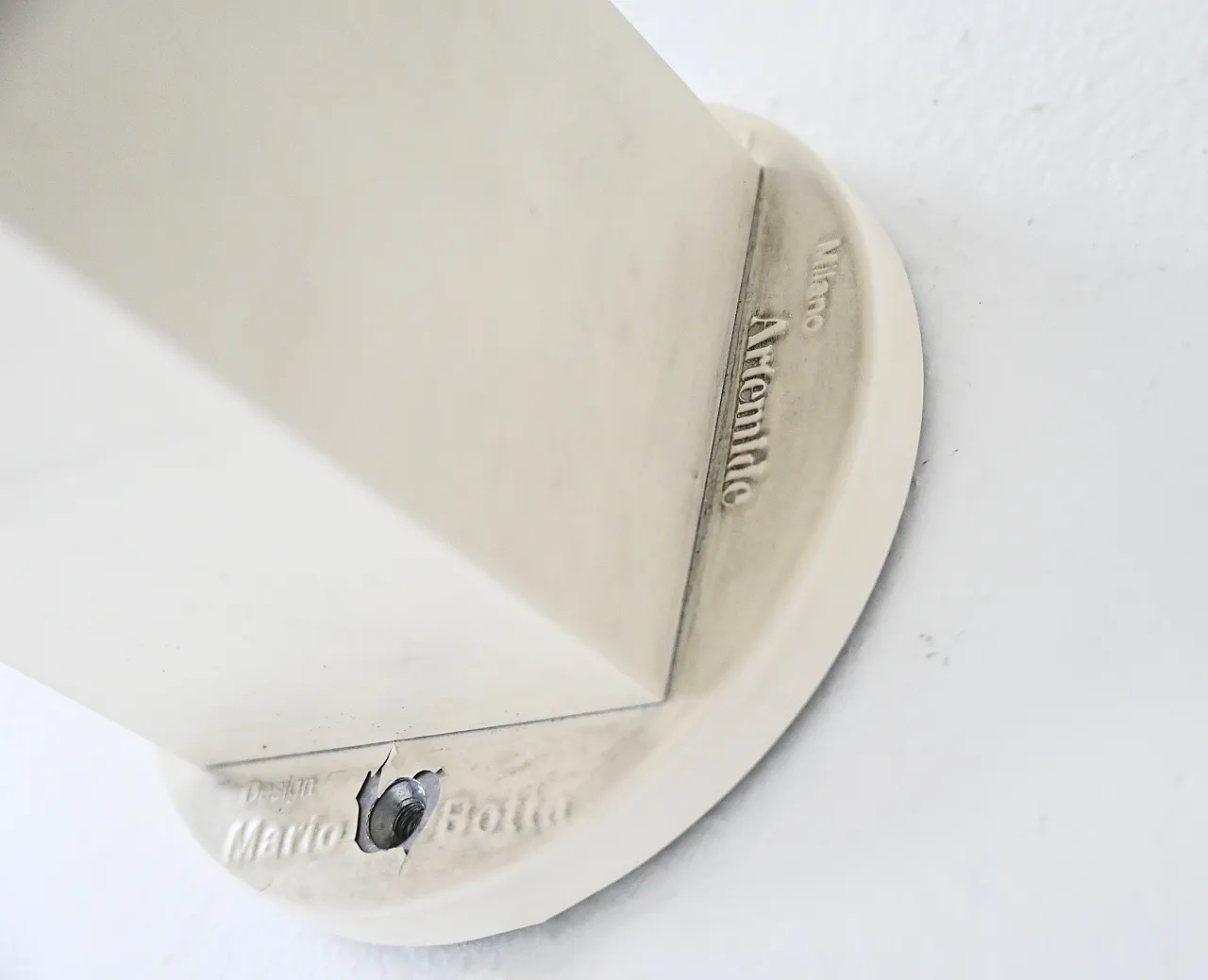 Coppia di applique Shogun di Mario Botta per Artemide, anni '80 11