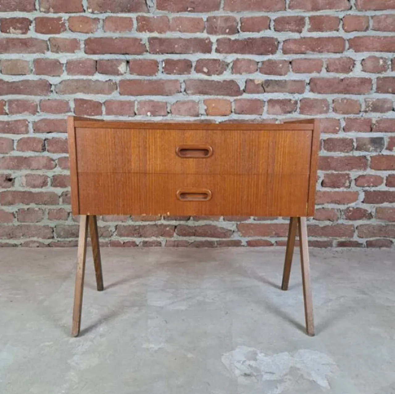 Comodino con cassetto, anni '70 4