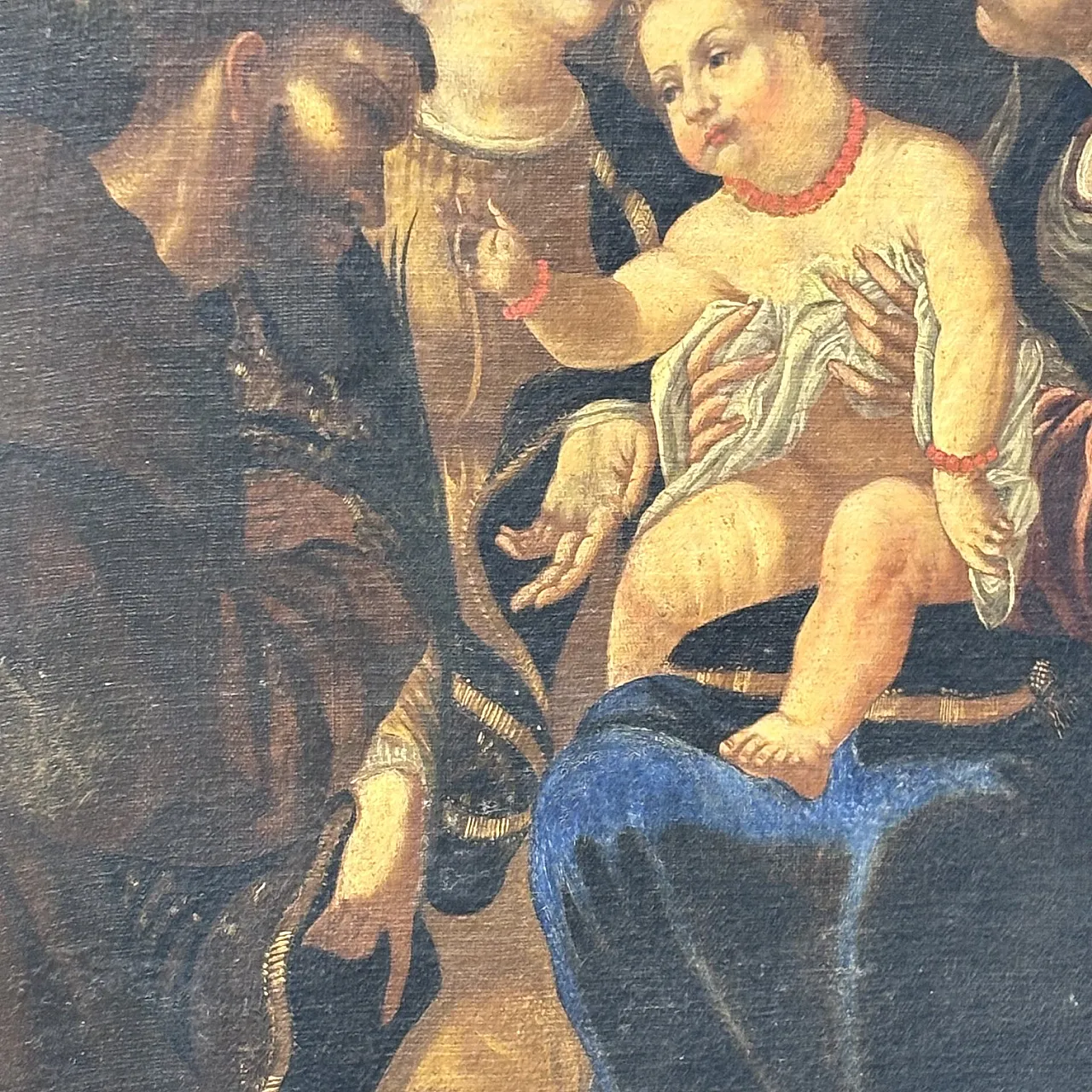 Sacred conversation, oil on canvas, 16th century 14