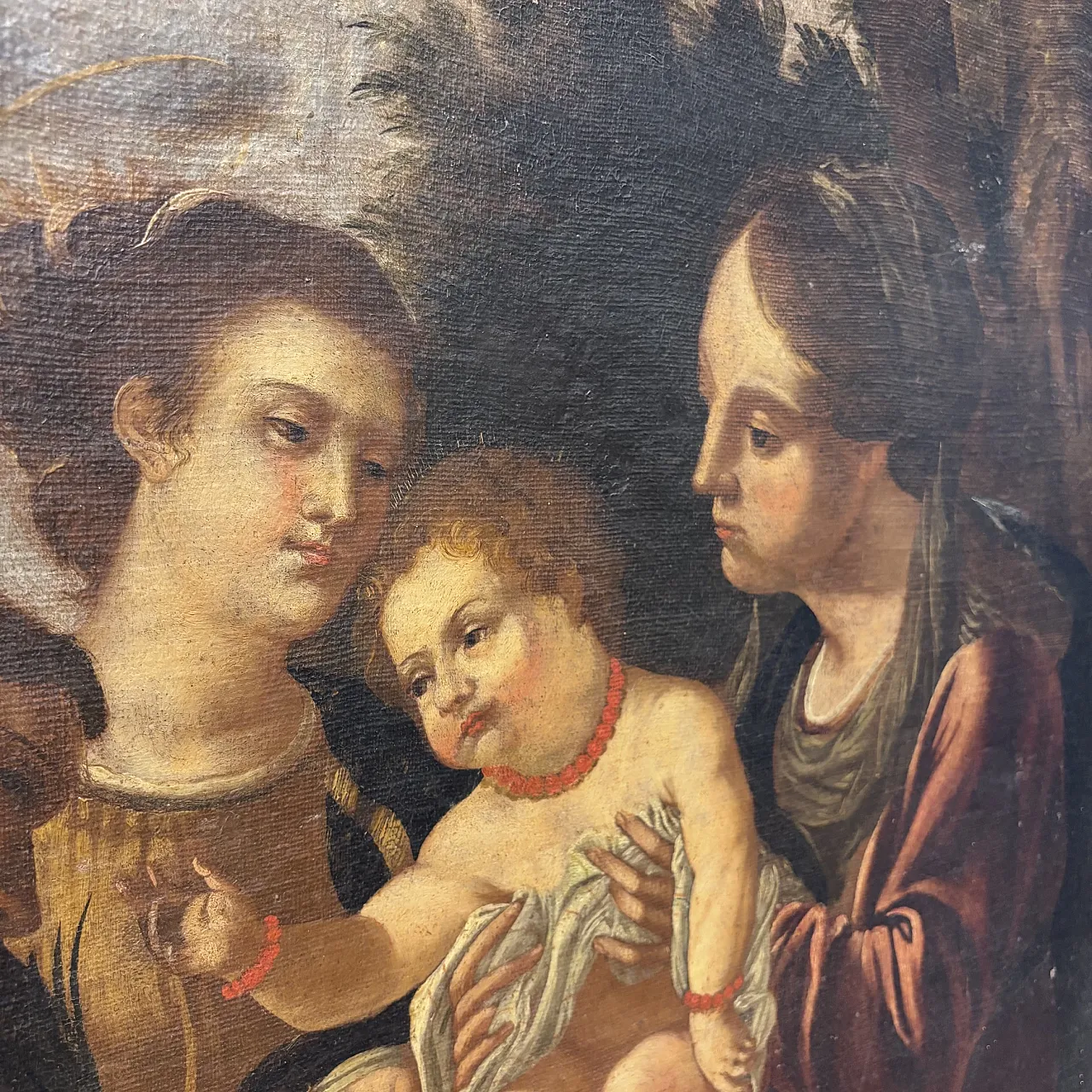 Sacred conversation, oil on canvas, 16th century 22