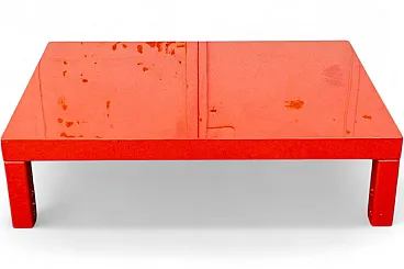 Orange coffee table, 1970s