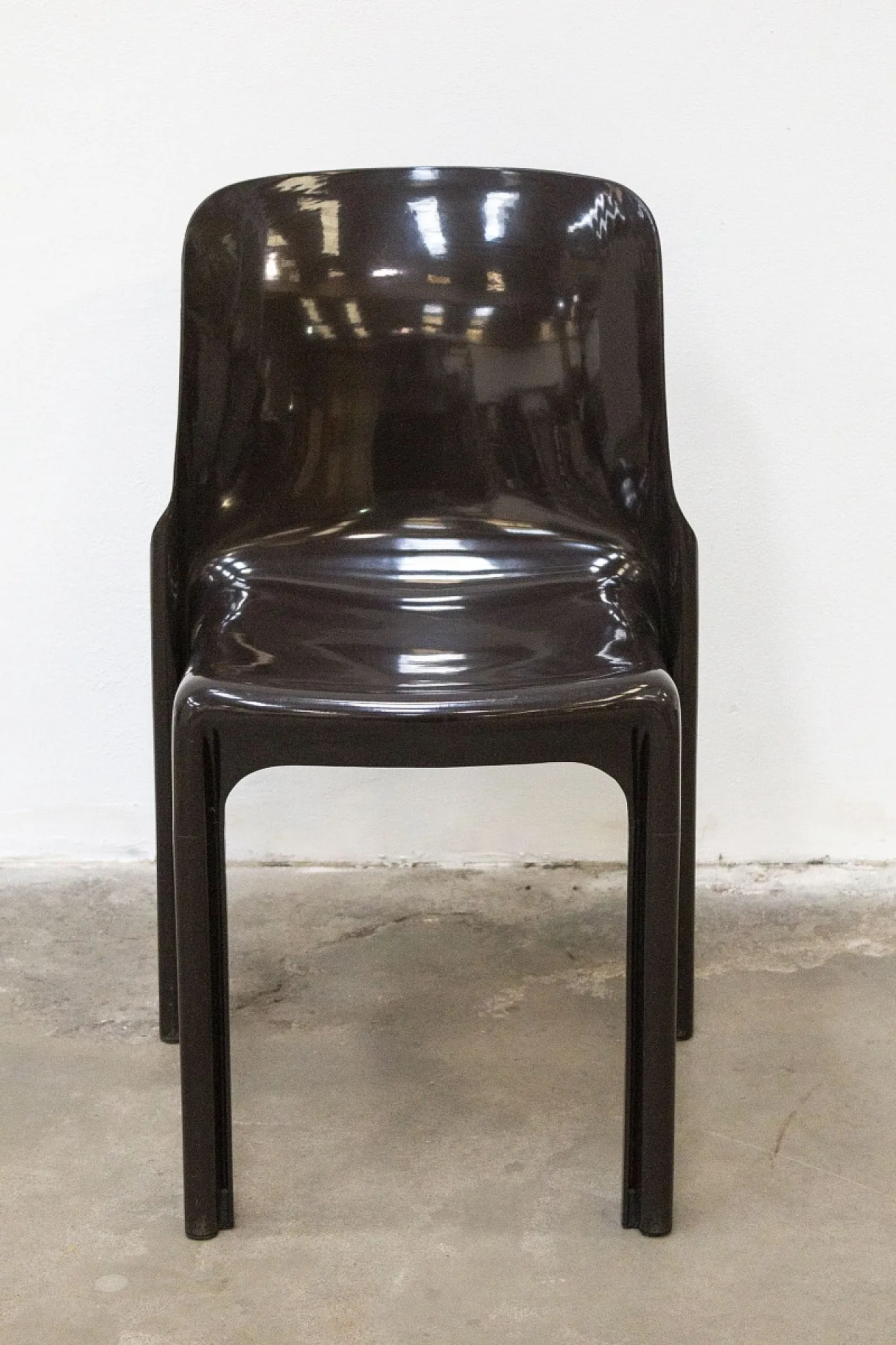 9 Selene Chairs by Vico Magistretti for Artemide Milano, 1960s 3