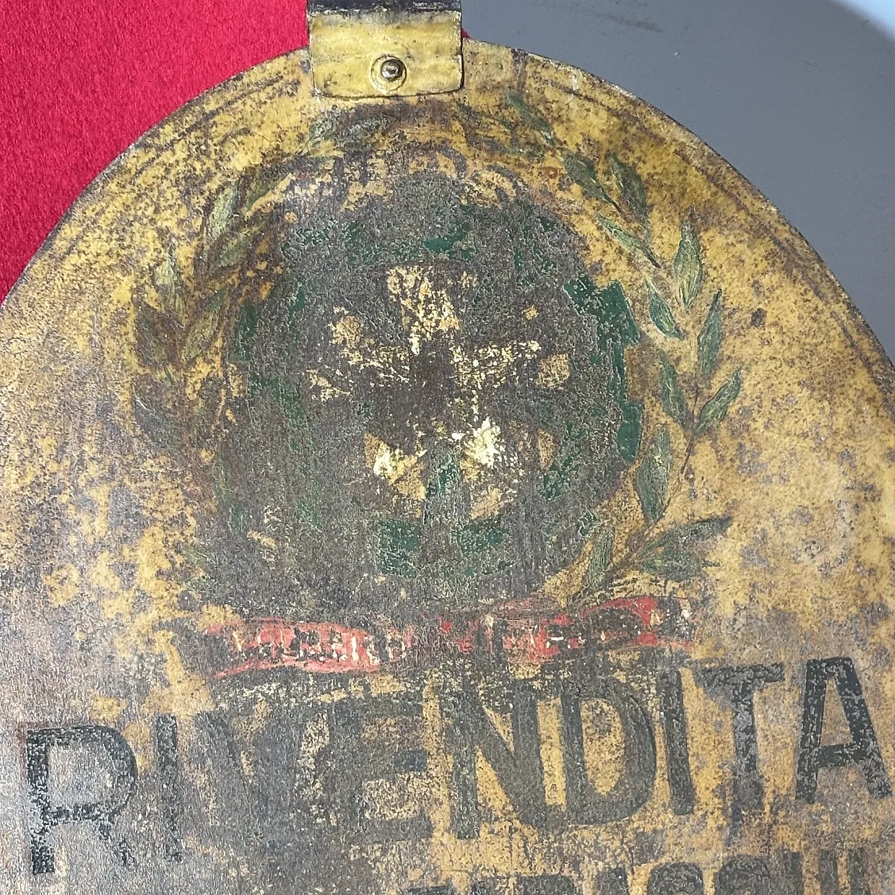 Insegna bifacciale in metallo Sali e Tabacchi, '800 8