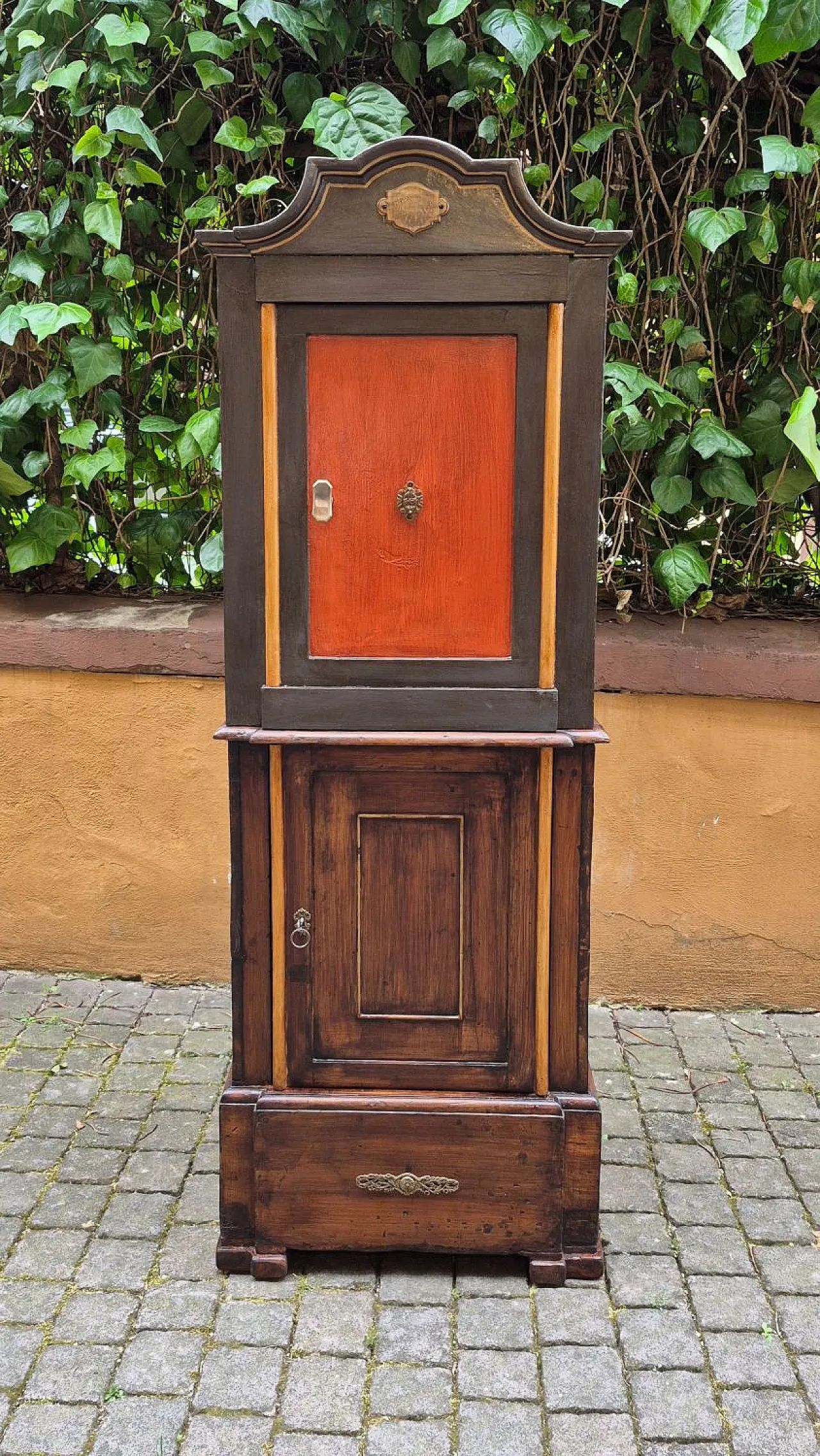 Safe with double key mechanism, 19th century 1